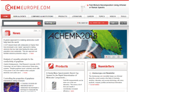 Desktop Screenshot of chemeurope.com