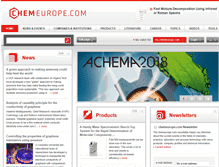 Tablet Screenshot of chemeurope.com